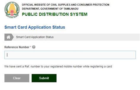 smart card application status tamilnadu|smart card online status tamilnadu.